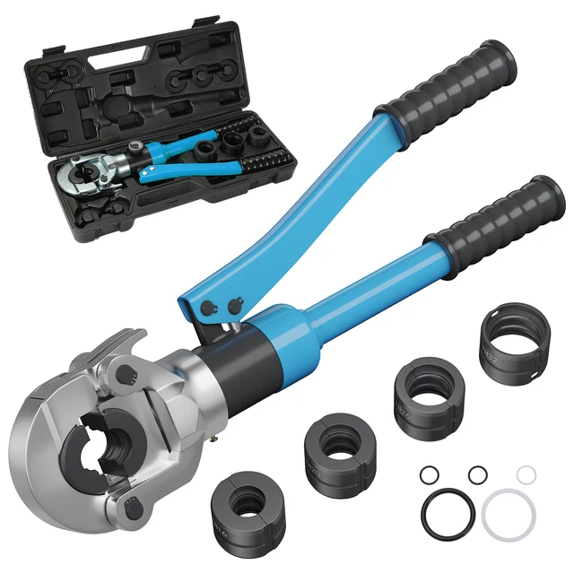 Outils de sertissage de tubes en plastique et aluminium pour tuyaux Pex hydrauliques, outil de sertissage hydraulique CW-1632, sertisseuse de plomberie à pression pour PB 1