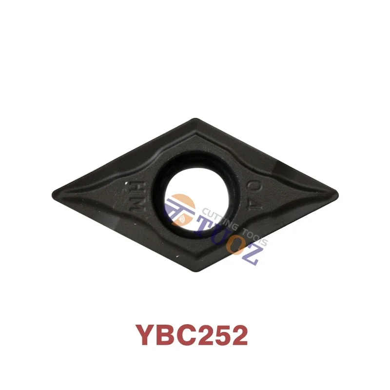 Оригинальная твердосплавная пластина DCMT070204 DCMT11T304 DCMT11T308 HM YBC252 DCMT 0702 11T3 обработка: стальные внутренние токарные инструменты