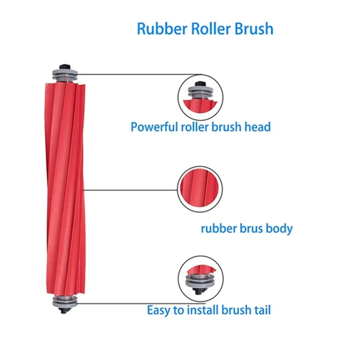 Brush Hepa Filter Mop Rag Side Brush Accessories for Xiaomi Roborock S7 T7S Plus Vacuum Cleaner Spare Parts