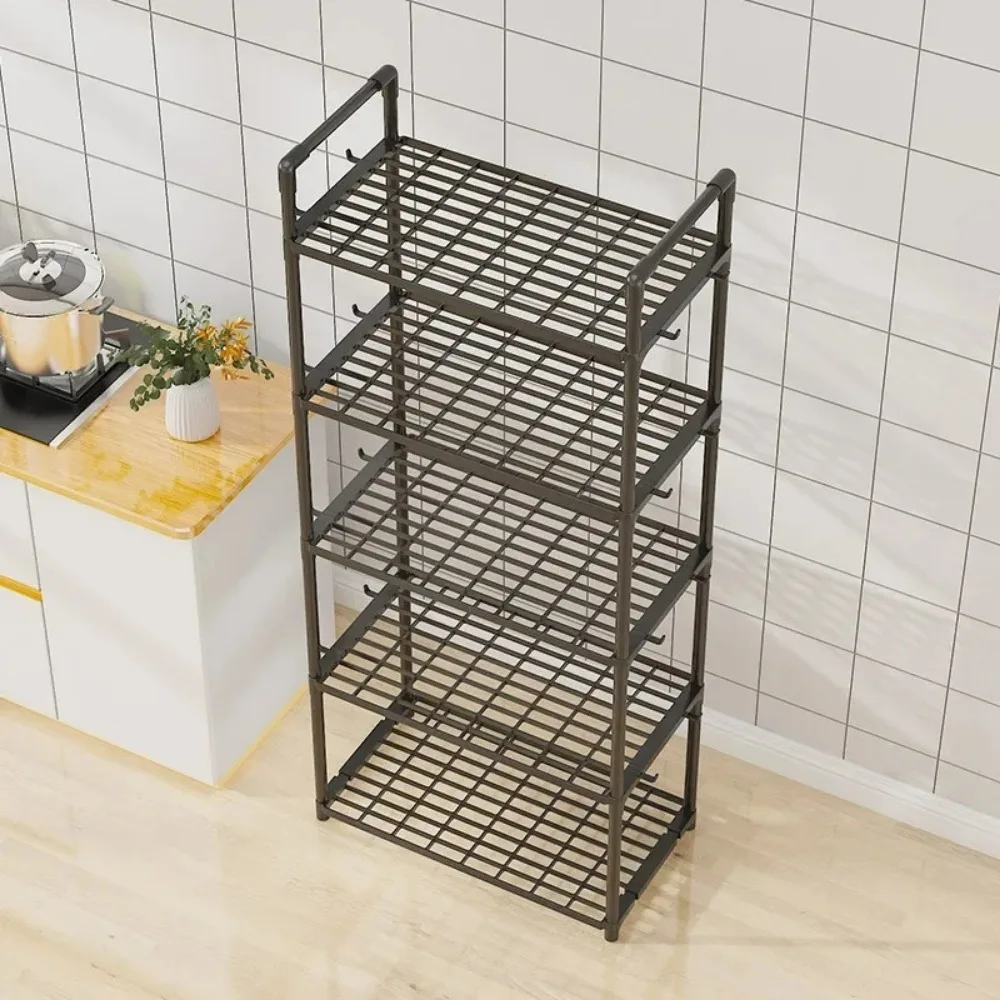 Floor-Standing Microwave Storage Racks storage rack kitchen storage cart Multi Scene Bathroom Living Room Shelf Multi-Layer Kitchen Rack Tools Pot Racks Storage