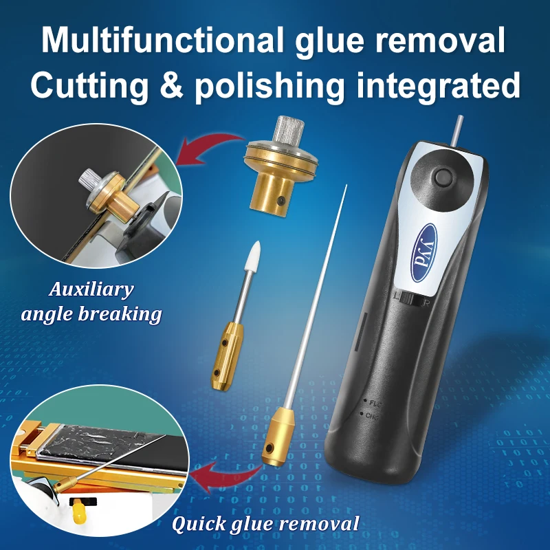 

Мотор из чистой меди с бесконечной переменной скоростью, Сменное лезвие, средство для очистки клея OCA для обслуживания экрана