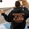 Daughter Of The King Hoodie, Aesthetic Christian Sweatshirt 1