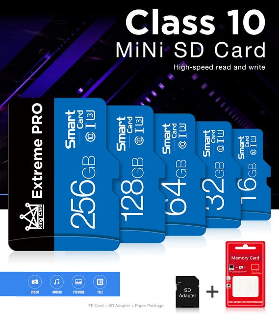Carte mémoire haute vitesse HOCO TF Micro-SD 256 Go
