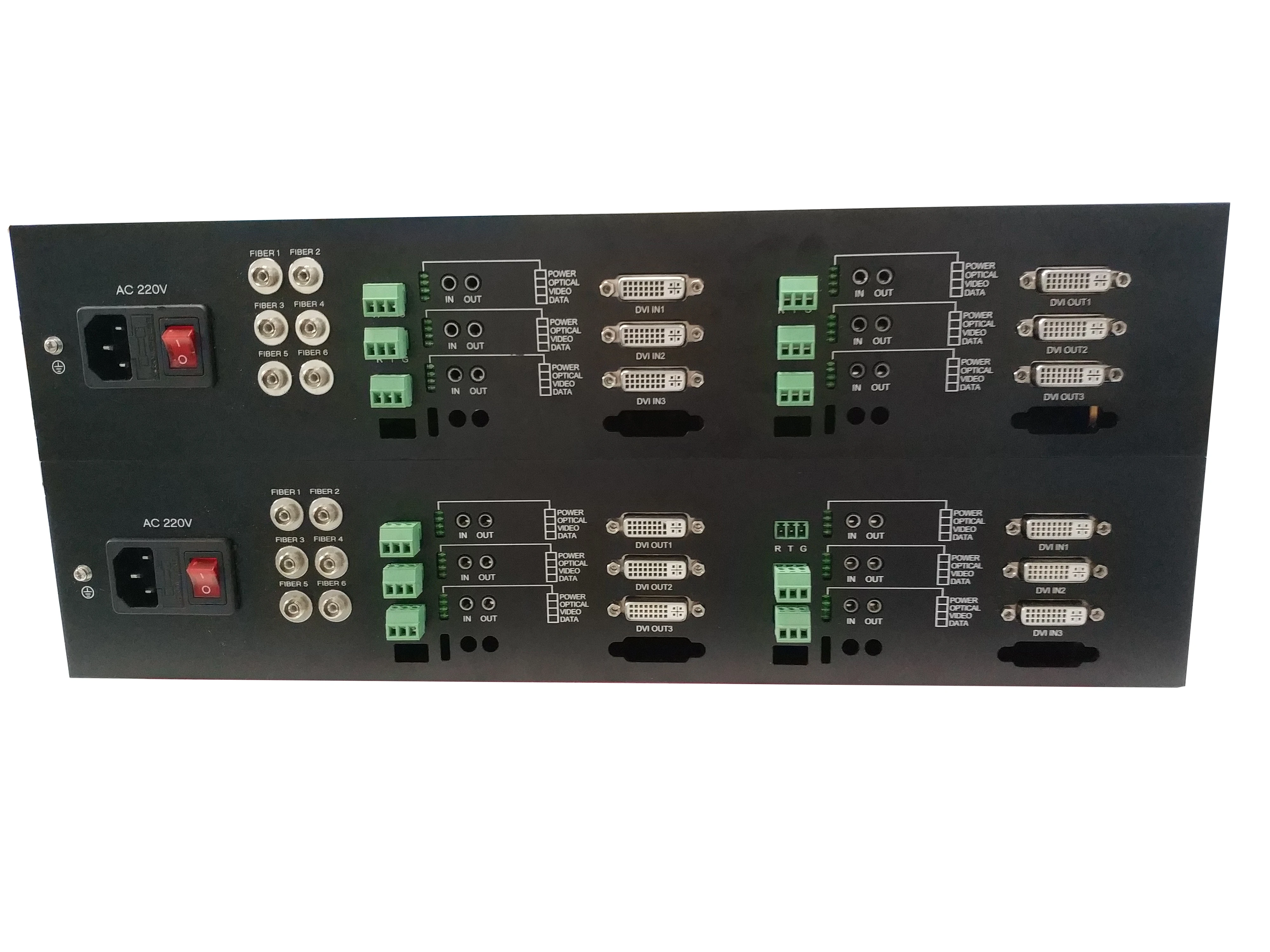 Factory Price HD 1 Channel dvi video/data/audio Fiber Optic Transceivers Extender 20KM factory price hd 1 channel dvi video data audio fiber optic transceivers extender 20km