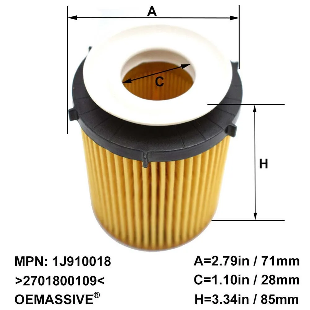 

Car Oil Filter Petrol Accessories A2701800109 For Mercedes-Benz B250/C300/C350e/CLA250/E300/GLA250/GLC300