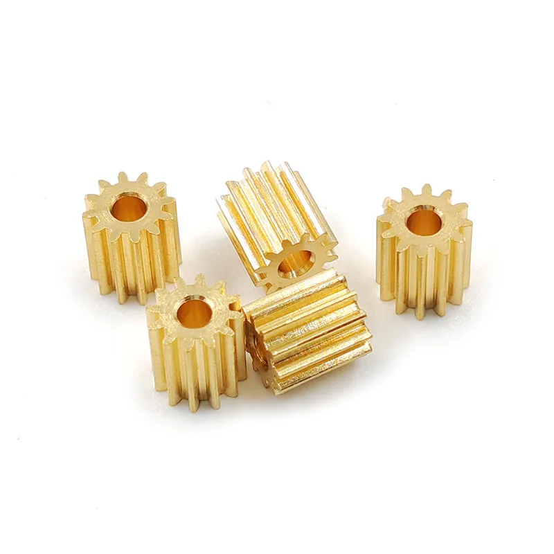 Metal Gears 122A 0.4M 12T 2mm Diameter 5.5mm Height 6mm 12 Teeth Pinion 5PCS/LOT motor gear transmission gear electric bike gear cassette deck tape gear electric chain saw gear