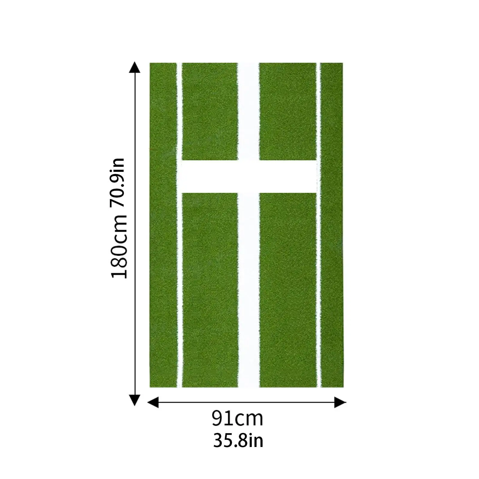 Baseball Hitting Mat Anti Slip Backing Softball Pitching Mat Softball Training Aid for Backyard Beginner Garage Party Floors Baseball Hitting Mat Anti Slip Backing Softball Pitching Mat Softball Training Aid for Backyard Beginner Garage Party Floors