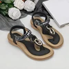 Womens T-Strap Flip Flop Thong Sandals Beach Shoes for Women Comfortable Summer Dressy Flat Sandals 1