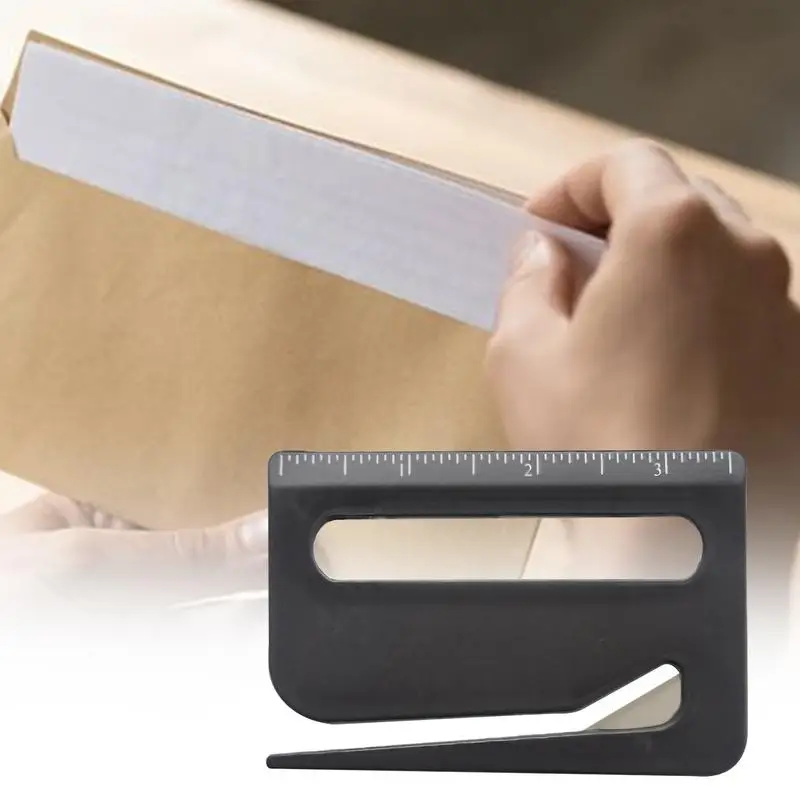 Envelope Opener Tool Wrapping Paper Cutting Tool Letter Opening Mail Cutter For Pet Hair Knot With Pointed End Magnifying