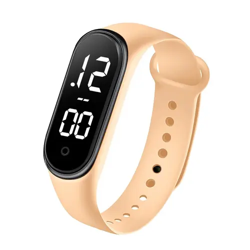 Rubber Luminous Waterproof LED Children's Electronic Watch Casual Fashion Creative Outdoor Sports Student Electronic Watches - Image 7