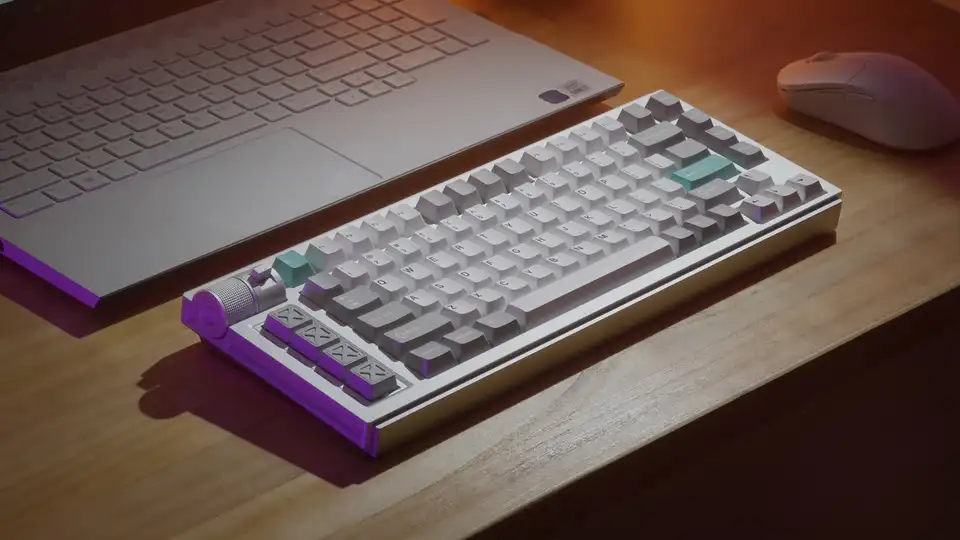 くろむちゃんキーボード 本体 Keychucon-カスタムワイヤレスゲーミングメカニカルキーボード