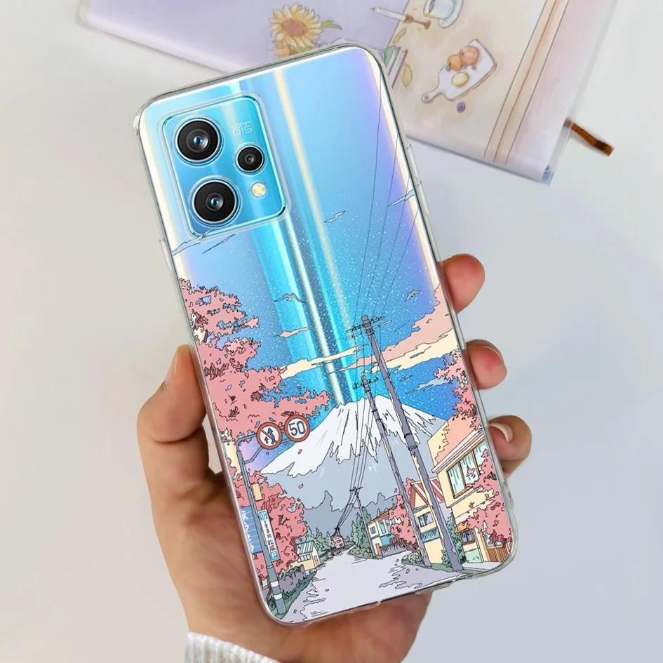 Fashion Flower Silicone Soft TPU Bumper Phone Case
