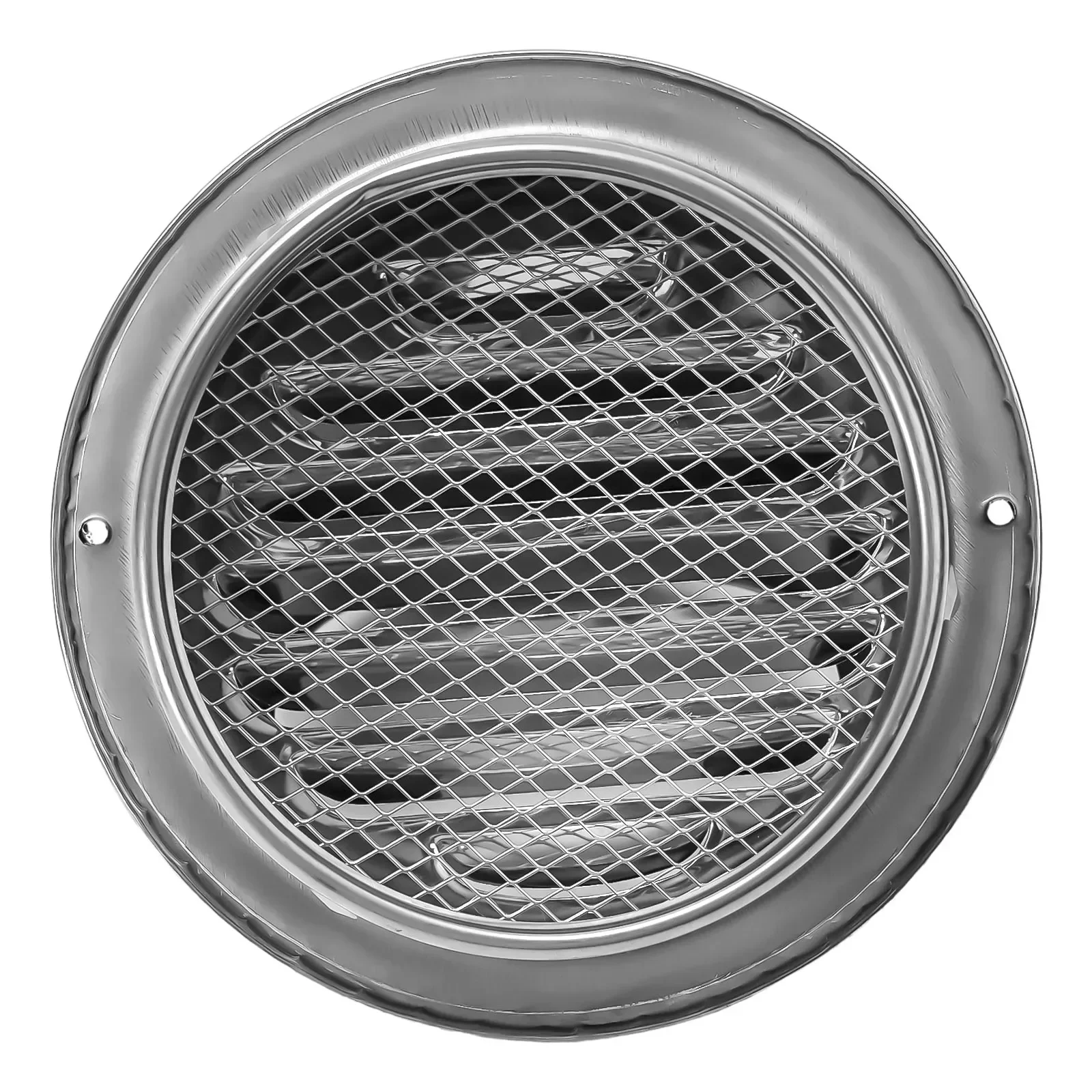 75mm-200mm Stainless-Steel Wall Ceiling Air-Vent Ducting Ventilation Exhaust Grille Cover Outlet Heating Cooling Vents-Cap