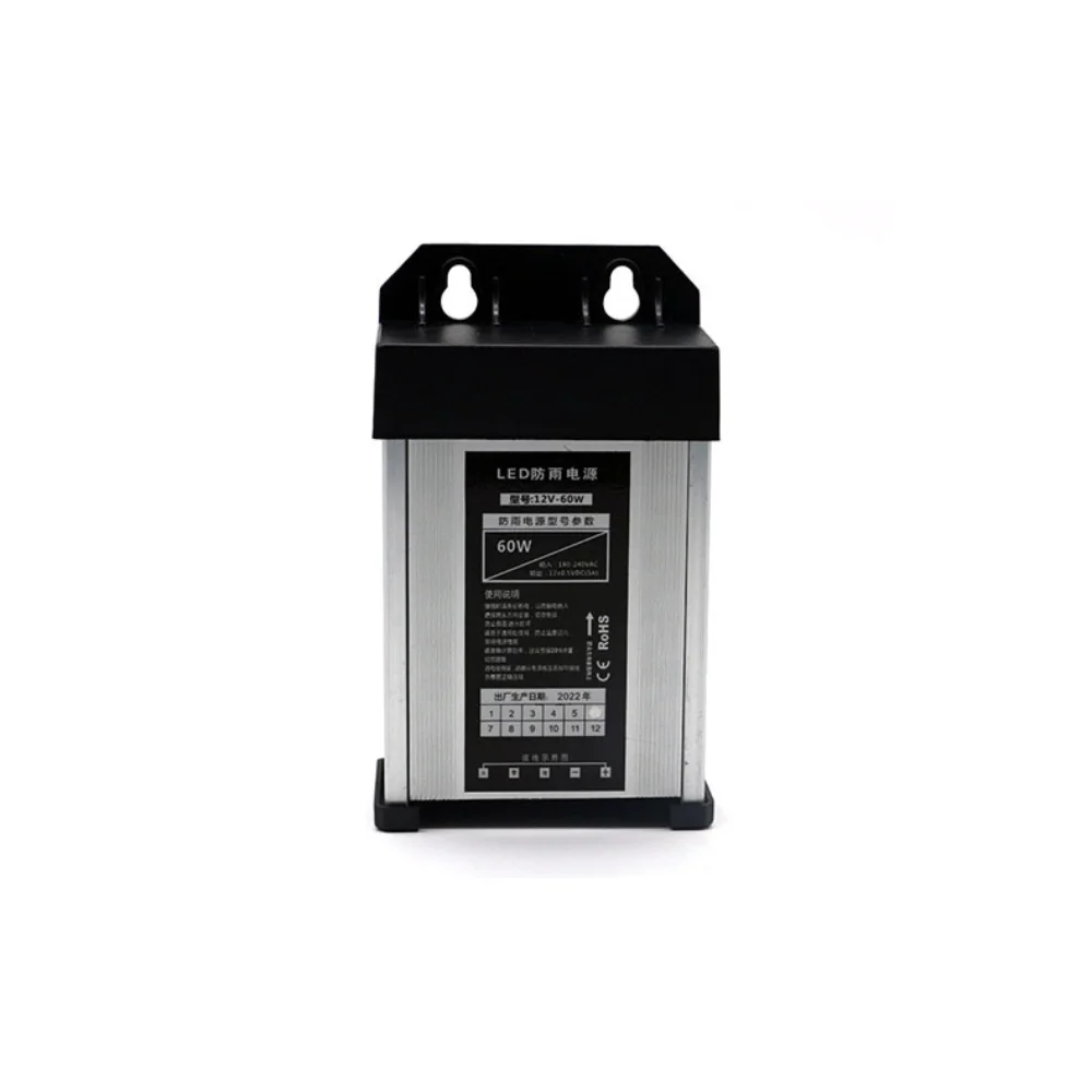 스위칭 전원 공급 장치, 야외 방수 전원 공급 장치, 5, 12, 24 V 볼트, 220V AC-DC, 12V 변압기, 100W, 200W, 300W, 400W, 500W, 600W
