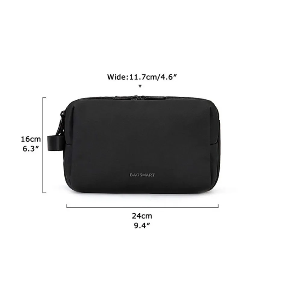 Fashion Waterproof Travel Toiletry Bag Dry Wet Separation Large Capacity Ladies Women Lightweight Cosmetic Makeup Bag Handbag 6