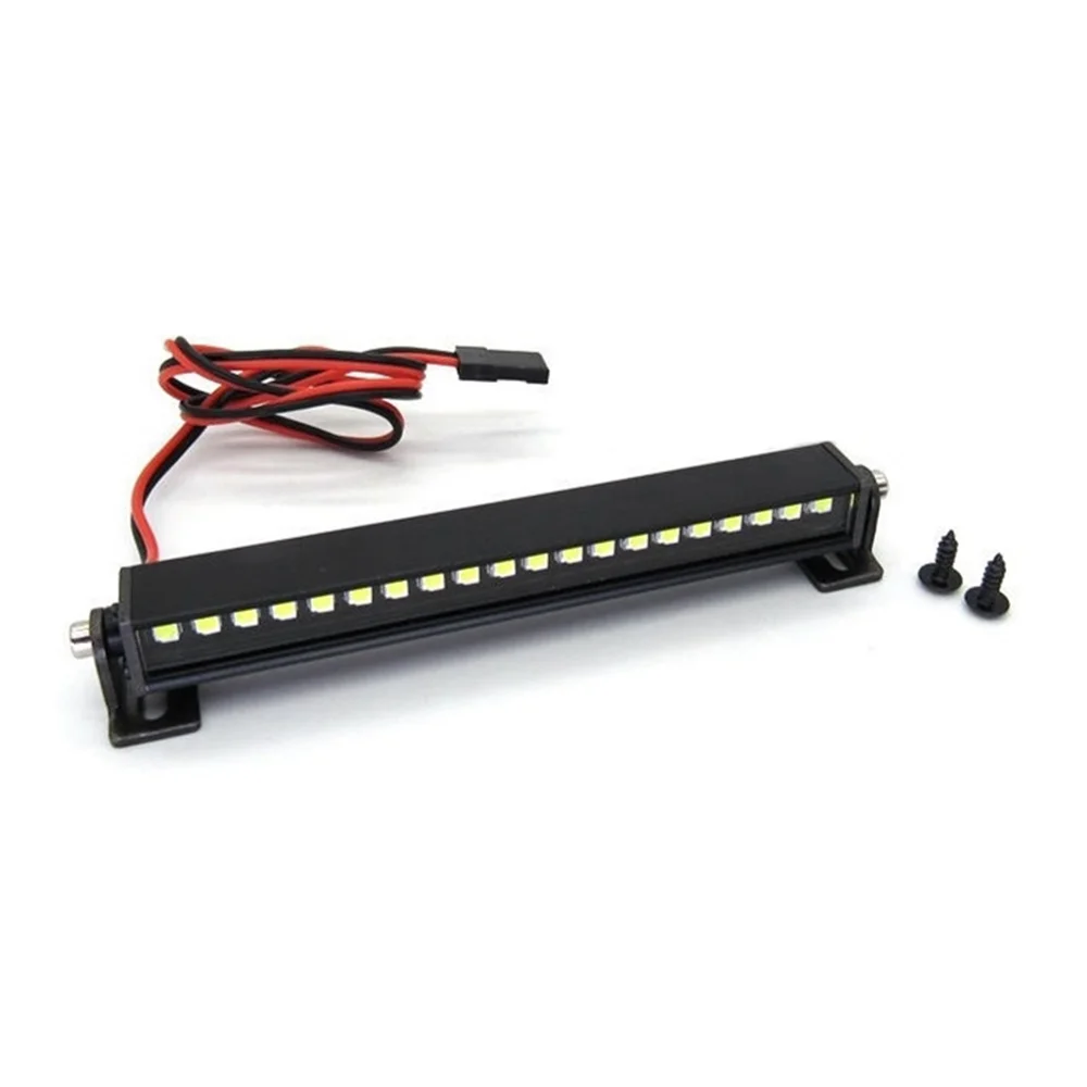 A23F-RC 자동차 LED 루프 램프 라이트 바 WPL D12 C14 C24 C34 MN D90 MN99S RC 자동차 업그레이드 부품 액세서리