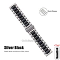Silver black