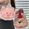 Cartoon Dog Hand Towels Quick Dry Kitchen Hand Towels Double-thickness Absorbent Hanging Towel Bathroom Wiping Water Hand Towel 2