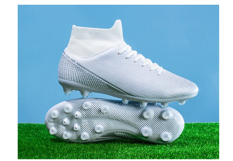 Zapatillas de fútbol para hombre y niño, botas de fútbol FG/TF para interior y exterior, para niños y niñas_voghion.com