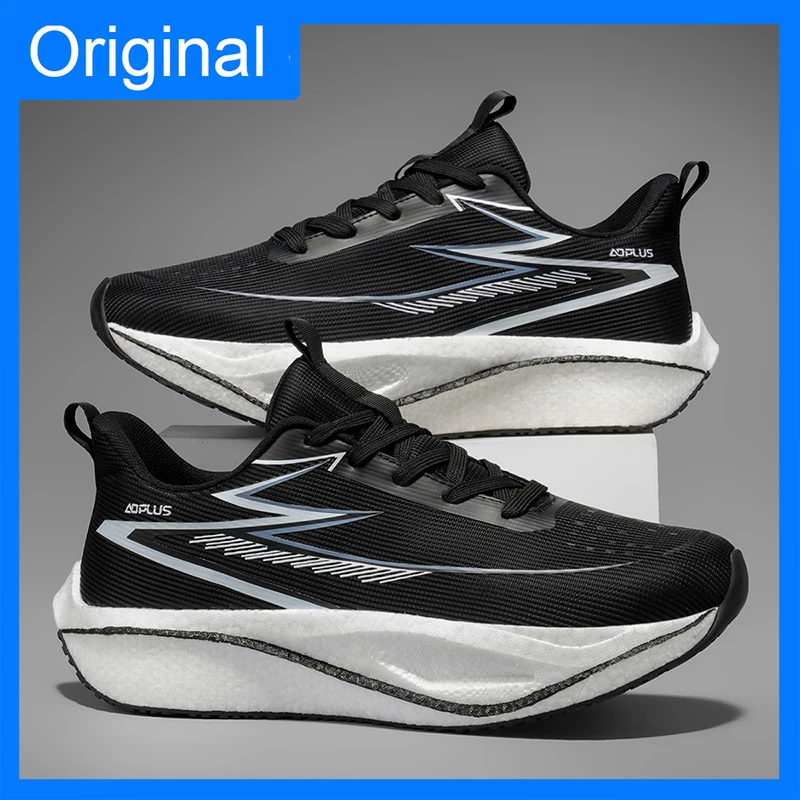 Unisex Sports Shoes Trendy Mesh Breathable Outdoor Running Spring Tennis Shoes 2026 New Comfortable Thick Soled Running Shoes 5