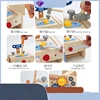 Children's Wooden Maintenance Toolbox Screws Disassembly Nut Simulation Portable Tool Table Children's Educational Wooden Toys 2