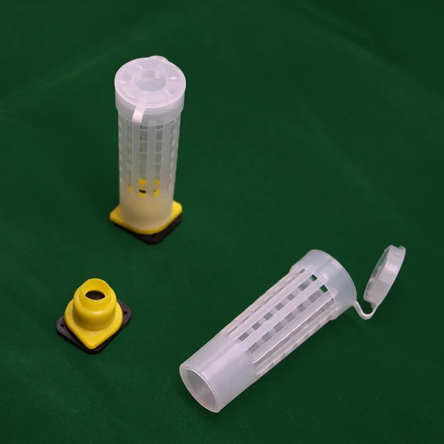 Apikultúra Készlet 10Db Protection Cover Cage És 120 Ppc Barna Cellás Műanyag Méz Olasz Méhek Mezőgazdasági Eszközök - Image 3