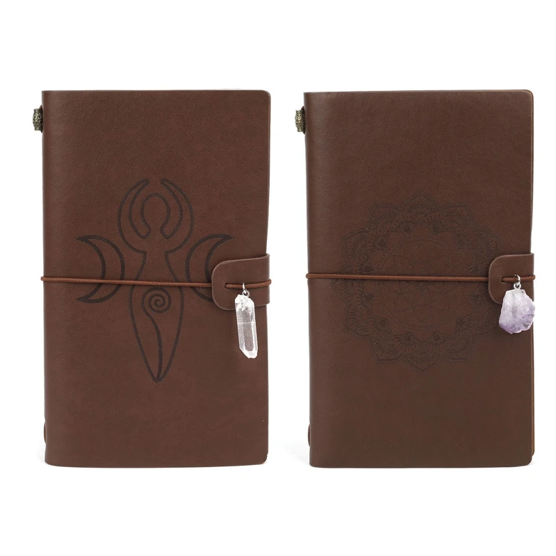 

2024 New Vintage Journal PU Leather Notebook Notepad Personal Diary Binder Budget Planner