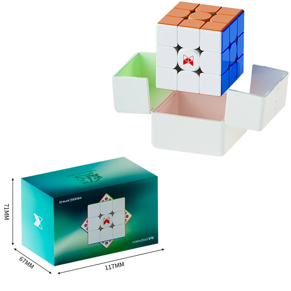 New QiYi XMD Tornado V4 M 3X3 Flagship Edition Pioneer UV Versions Magic Cube Professional Speed Puzzle Cubo Magico Toy Gifts 6
