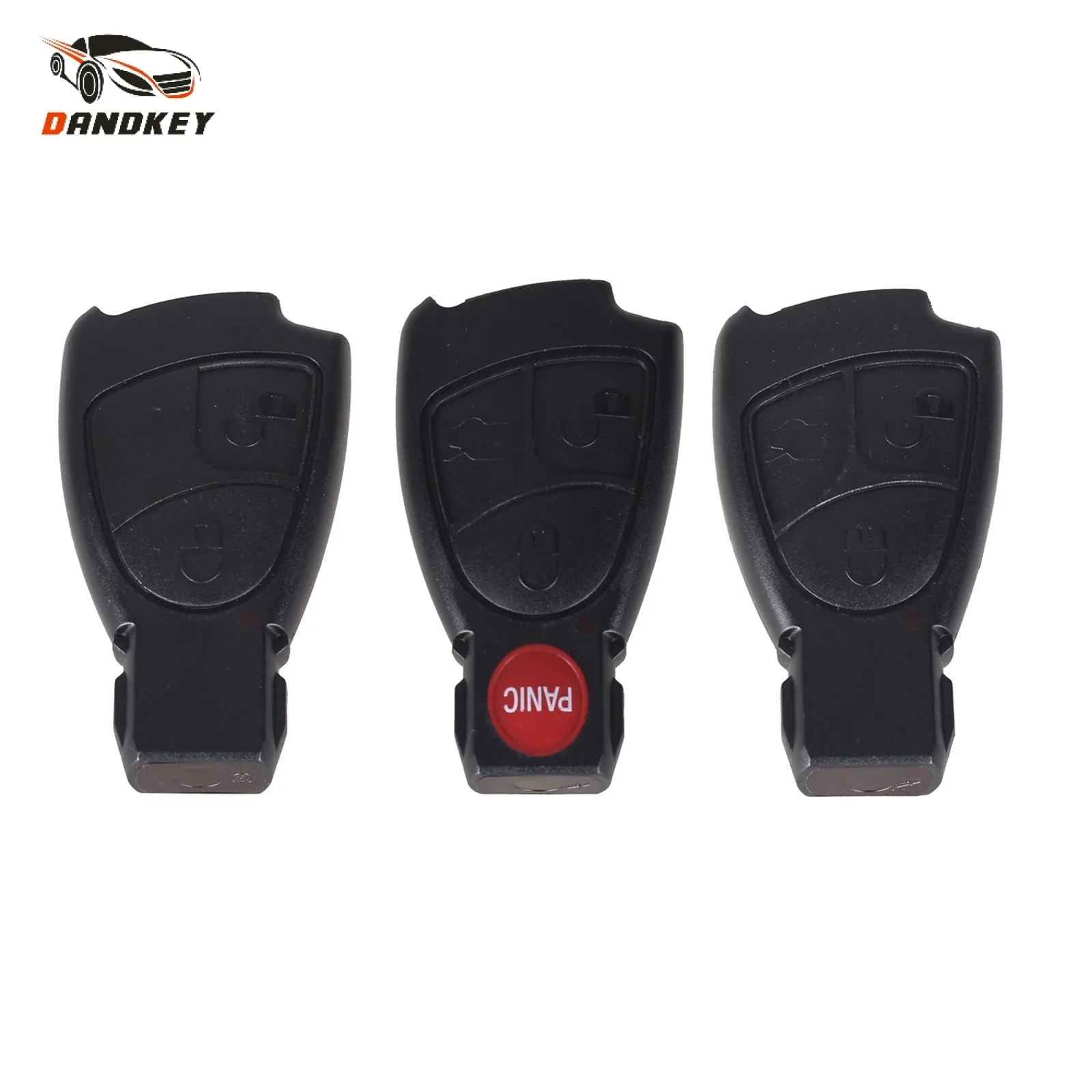 

Dandkey 2 3 3+1 Buttons Key Shell Fob Cover Car Key Case For Mercedes Benz B C E S ML SLK CLK Class For Mercedes Key