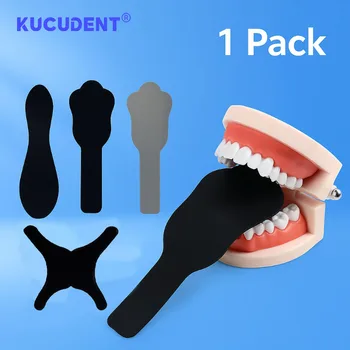 1Pc Dental Photo Contrast Board - Autoclavable Silicone Black Background Plate for Oral Photography Bendable for Dentistry Shots 1