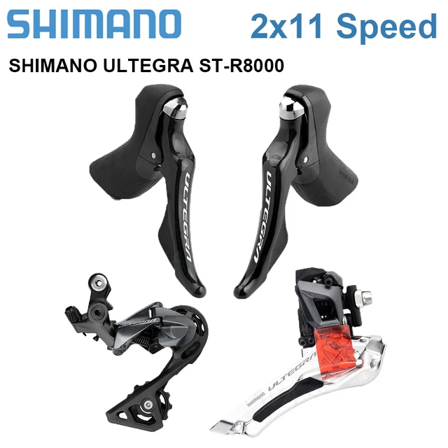 Shimano ULTEGRA R7000 R8000 GS 2X11V ST+FD+RD Zestaw do