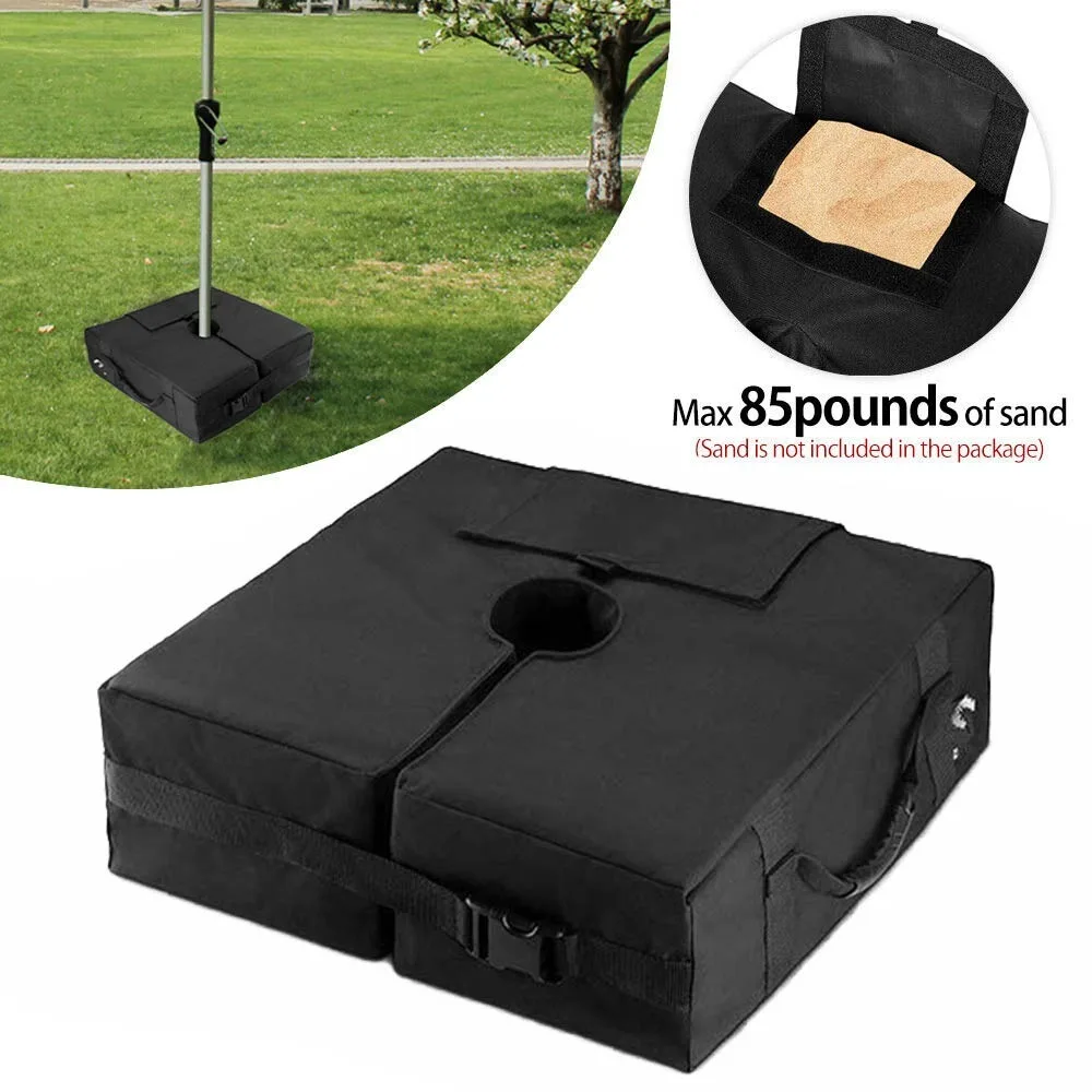 Heavy Parasol Base Stand Weights Umbrella Sandbag for Banana Hanging Cantilever Parasol Base Stand