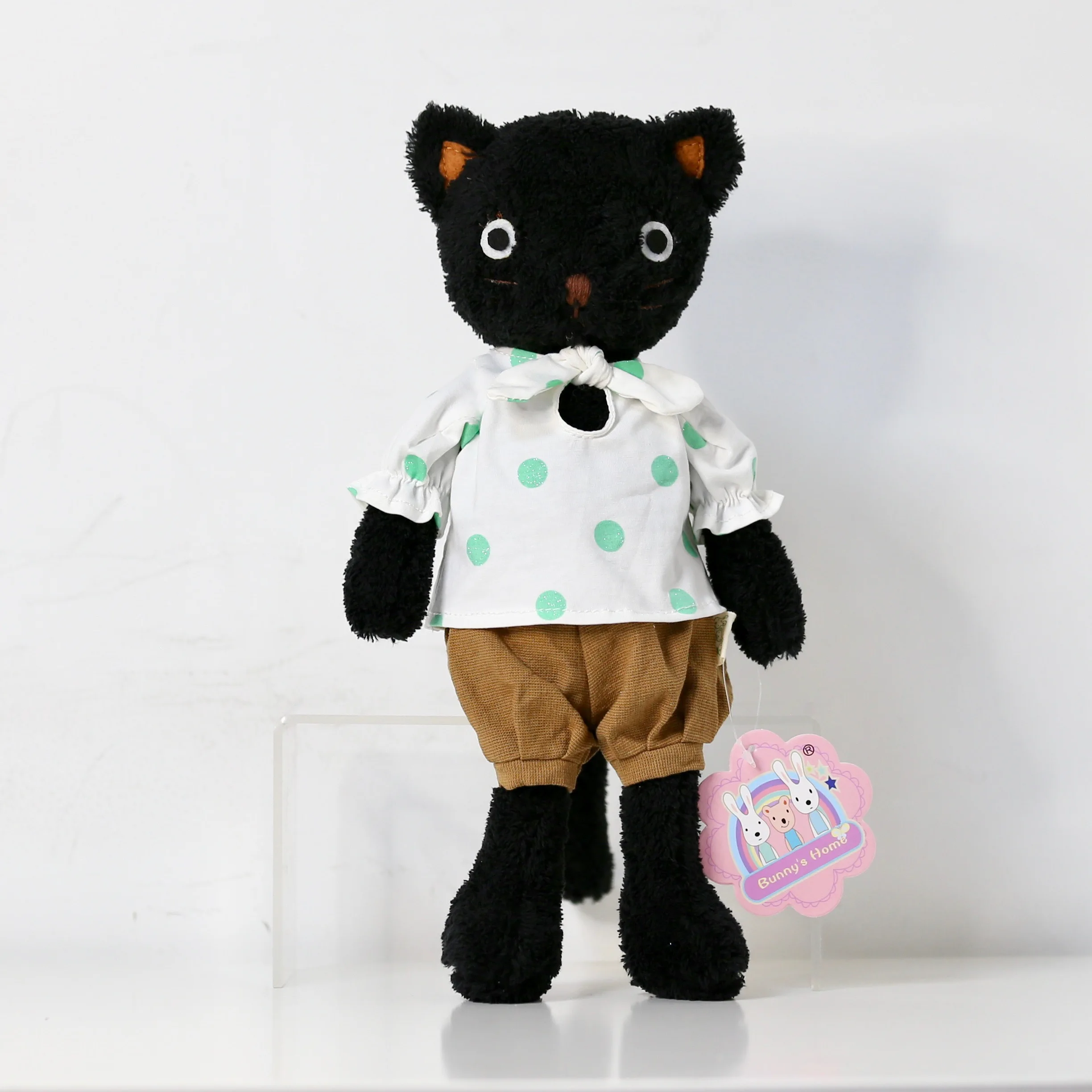 thumbnail image 1 of Kawaii Cats Plush Dolls Dressing Cat Stuffed Animals Plush Soft Toys for Girlfriend Girls Birthday Christmas Gifts, 1 of 5