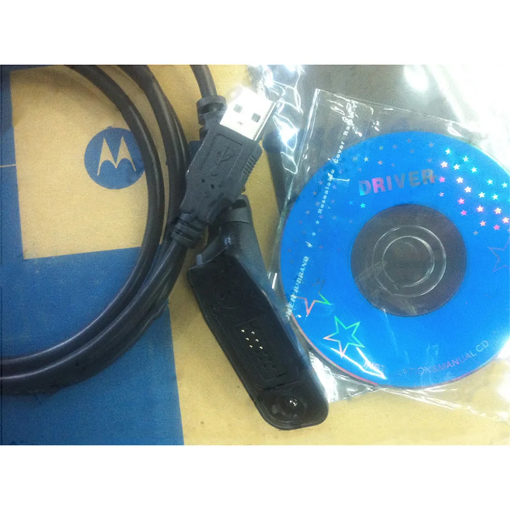 USB Programming Cable for Motorola Radio XIR P8668 P8260 P8268 P8200 GP328D GP338D