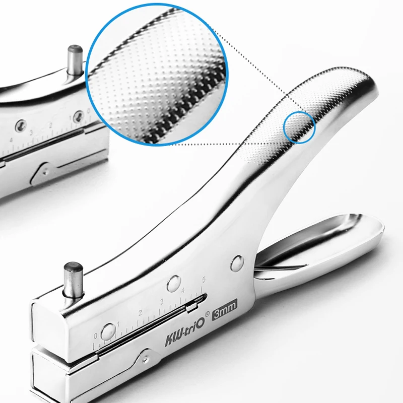 장거리 금속 원형 구멍 펀치, 헤비 듀티 종이 커터, 원형 단일 플라이어 펀처, 3mm, 6mm