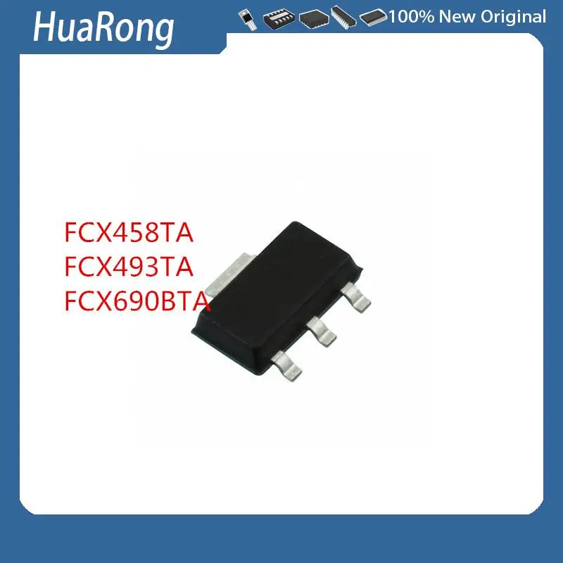

10 шт./партия FCX458TA N58 FCX493TA FCX690BTA 690 SOT89