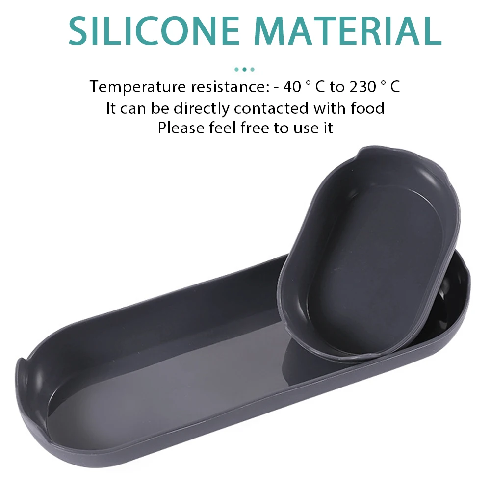 4Pcs Baking Mold Loaf Pan Heat Resistant Toast Bread Mould Food Grade Silicone Baguette Baking Tray DIY Kitchen Oven Cake Tools