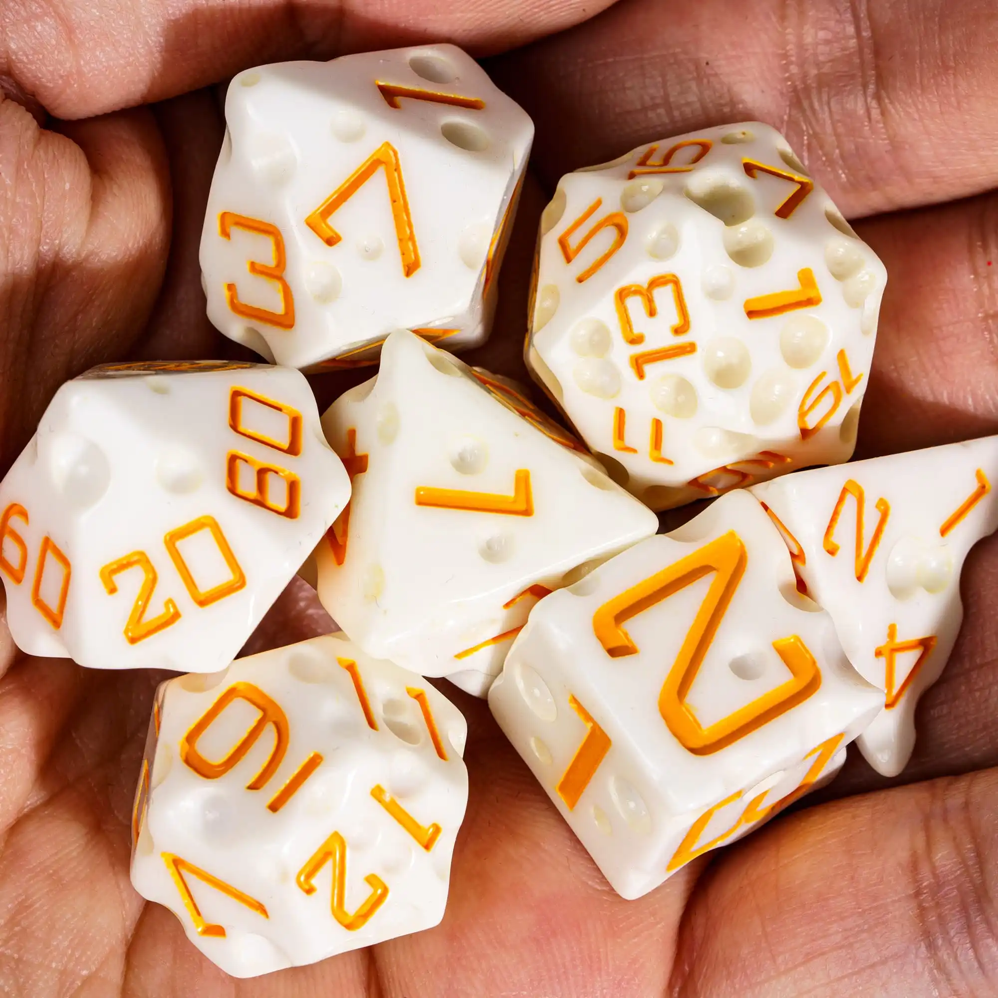 Polyhedral Dice Set 7Pcs D4 D6 D8 D10 D% D12 D20 for Pathfinder Gift Role Playing Table Games game dice dice set