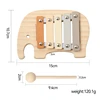 Baby Montessori Cartoon Animal Musical Instrument Toys Percussion Instruments For Preschool Education Newborn Instrument Gift 6
