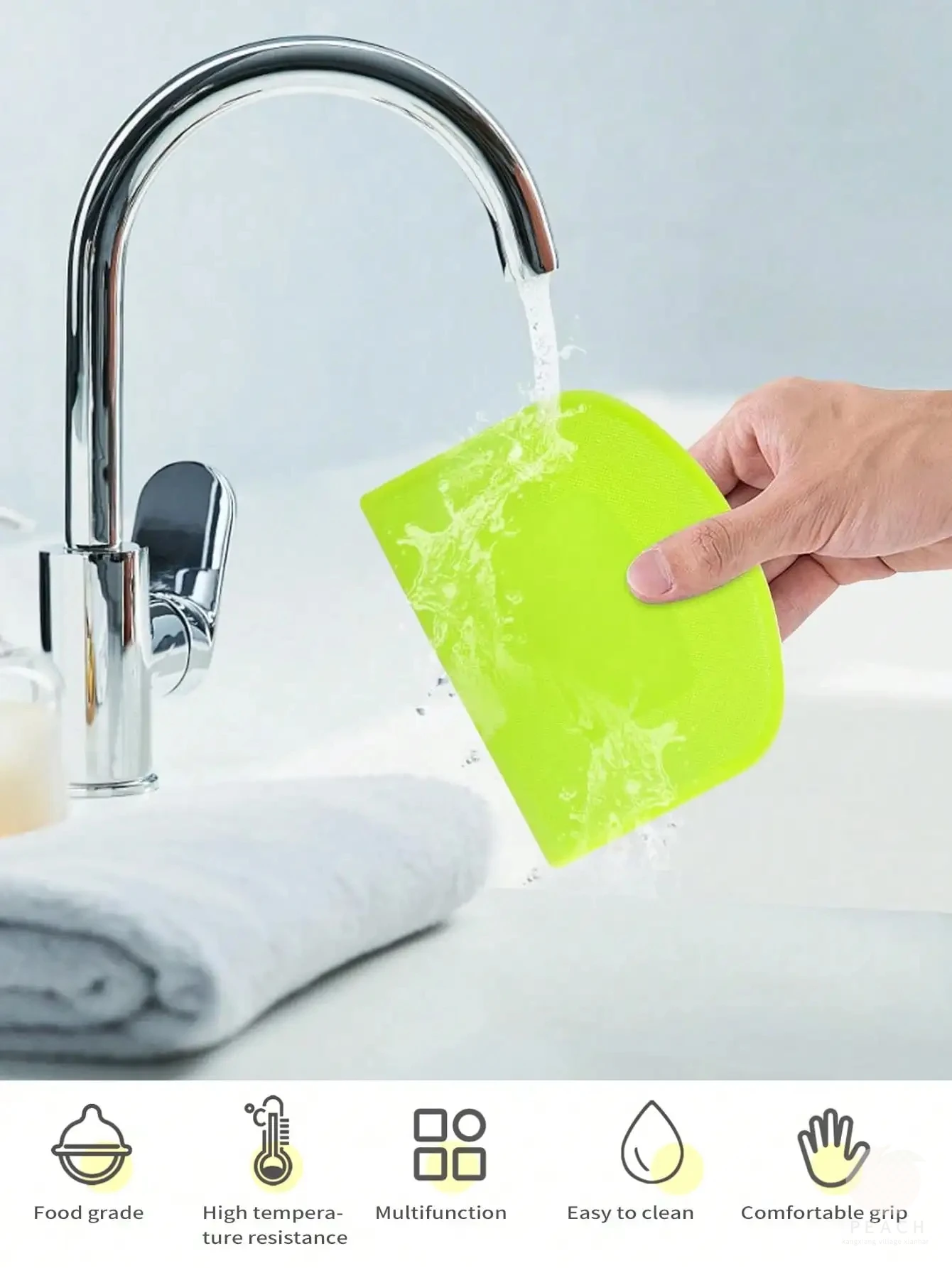 2-Piece Dough Scraper Set 5