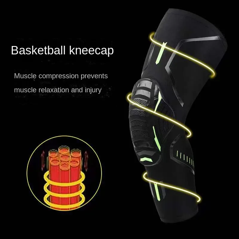 1 Piece Basketball Kneepads Elastic Foam Volleyball Knee Pad Protector Fitness Gear Sports Training Support Bracers
