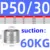 P50H30mm 60KG