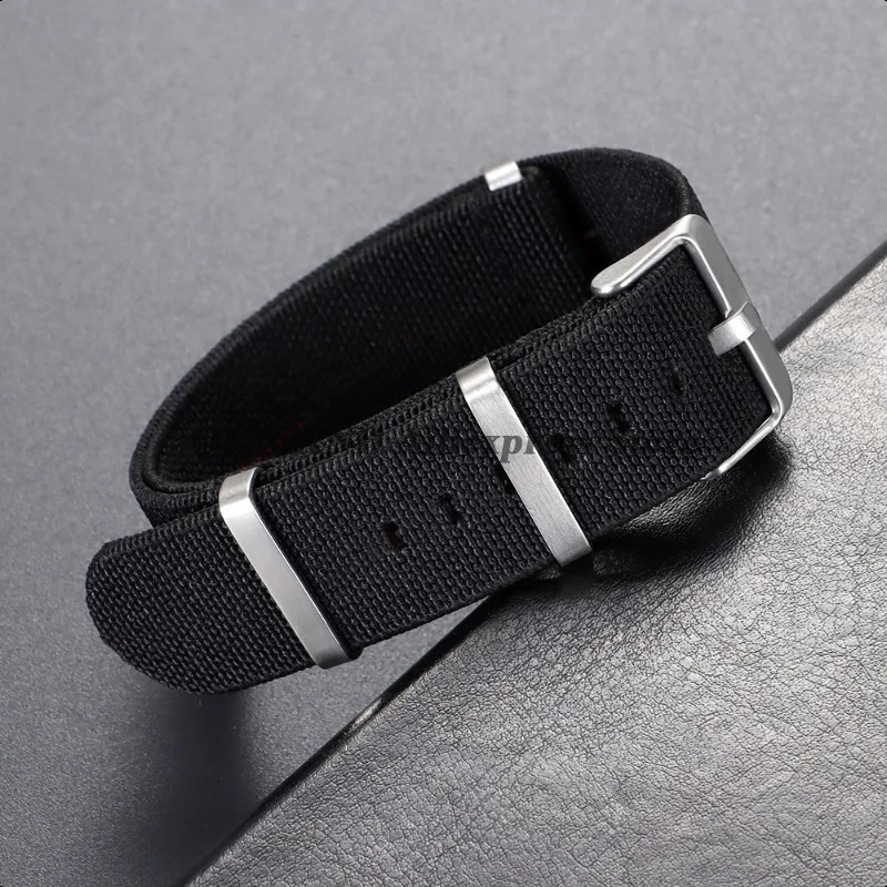Elastic Nylon Woven Watch Strap Bracelet