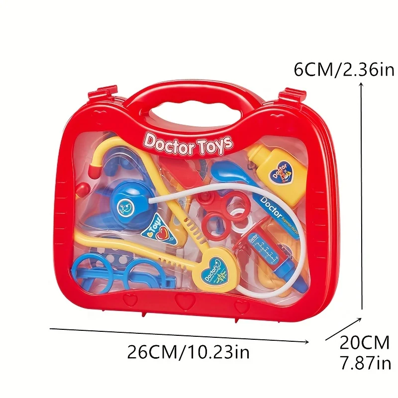 Doctor Play House Toy Gift Kids Children Role Play Medical Doctor Kit Equipment Nurse Case Toy Gift