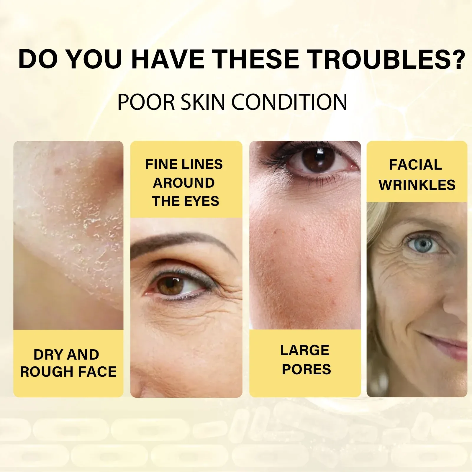 EELHOE Protein Line Can Lift Facial Skin Moisturize Repair Dry Make Look Younger Reduce Wrinkles Facial Essence Protein Line 4