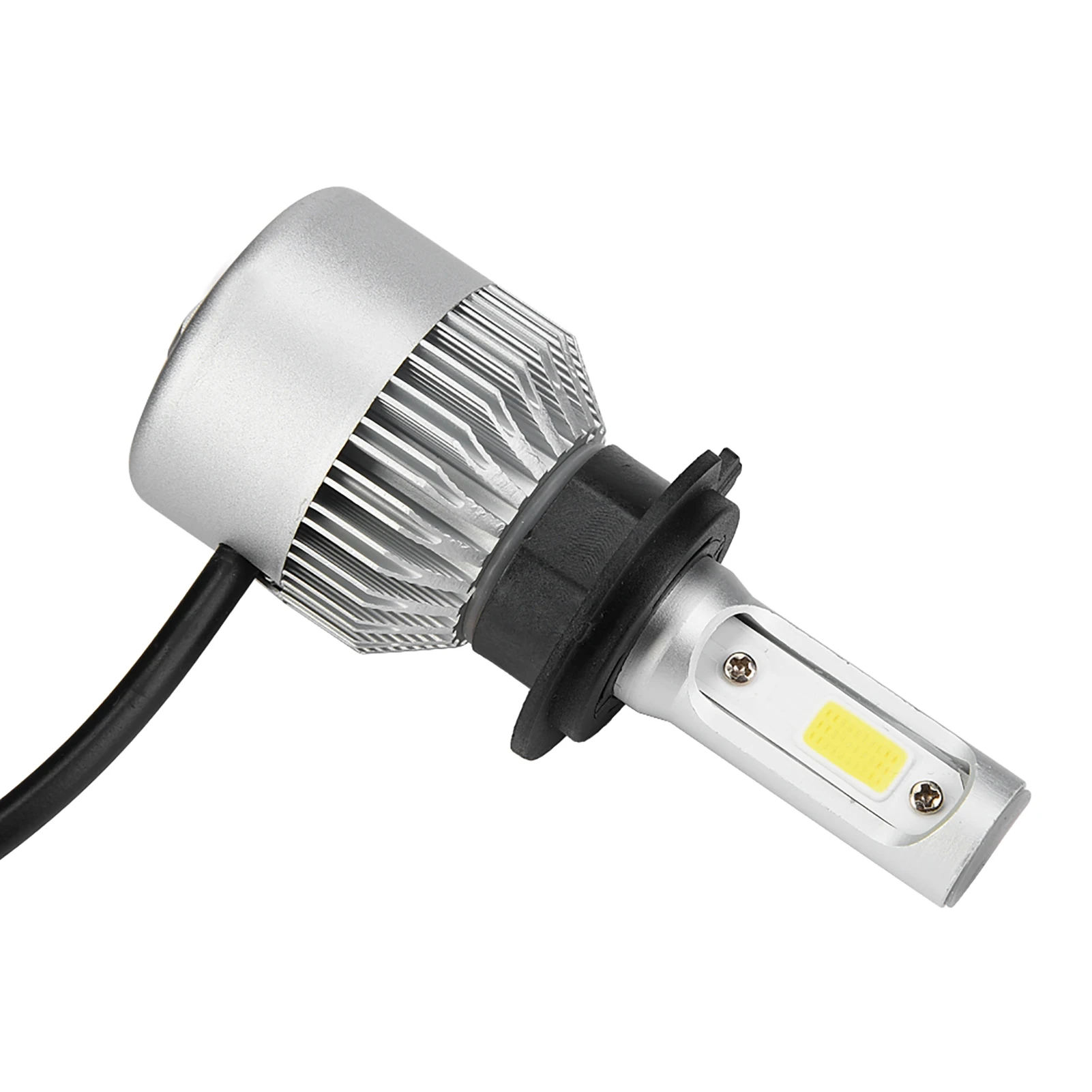 1 쌍의 자동차 H7 LED 헤드라이트 자동 전구 6000K 실버 36W 8000LM 헤드라이트 자동차 헤드라이트 전구 자동차 액세서리