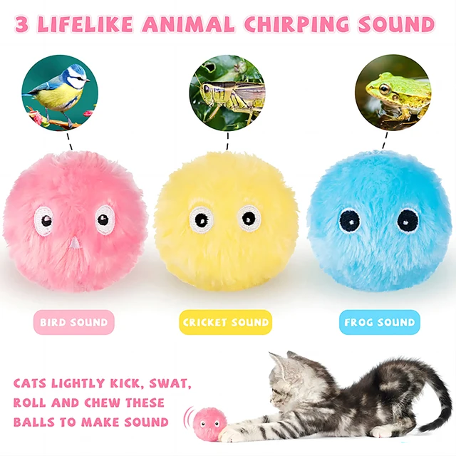 Smart Interactive Ball Catnip 3
