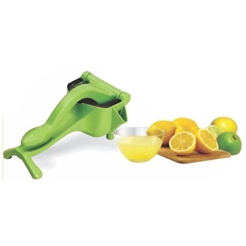 1PC Manual Juicer Fruit Squeezer Green Portable Juice Extractor Stylish Easy To Use Durable Food Grade PP Hand Press Juicer
