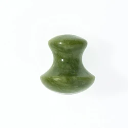 Revitalizing Jade Roller & Rose Quartz Gua Sha Facial Massage Tool Set (Green)