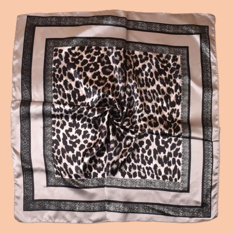 1 Stück Damen Sexy Leopardenmuster Gewebter Schal Großer Modischer Kopfschal Reise Party Damen Seidenschal Vielseitiger Wickelschal Stilvoll – Detail 21